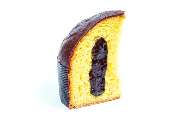 Colomba con gocce di Cioccolato Fondente