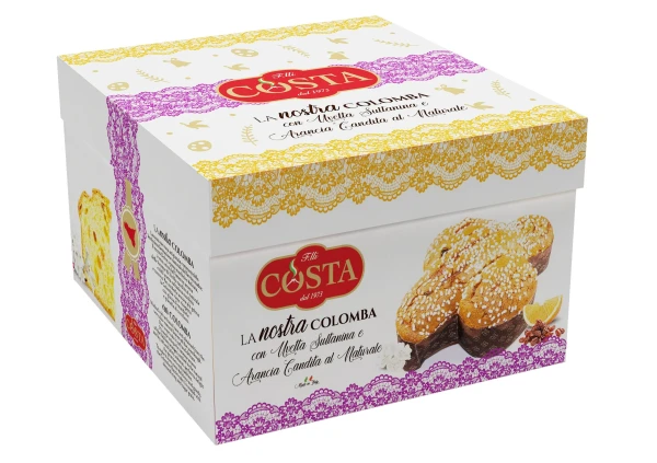 Colomba con Uvetta e Arancia Candita