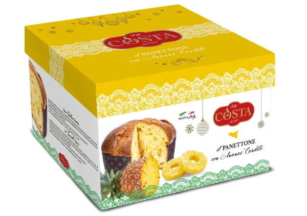 Panettone all'Ananas Candito